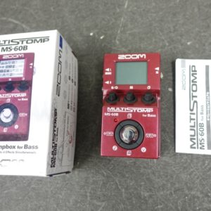 ZOOM ズーム MULTISTOMP MS-60B マルチストンプ ベース エフェクター