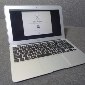 Apple アップル A1465 Macbook Air 1.6GHz intel Core i5 メモリ4GB HDD120GB 11.6インチ