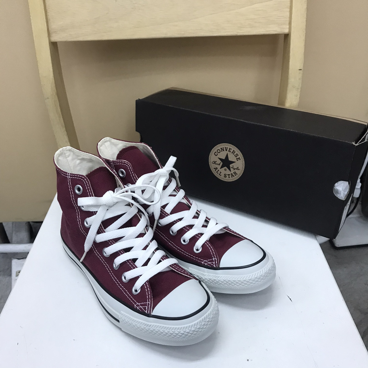 朝霞市三原からお持ち込み買取　converse　コンバース　オールスター　ハイカットスニーカー　25cm　　