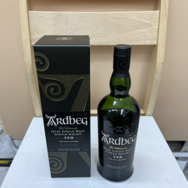 朝霞市根岸からお持ち込み買取　ARDBEG　アードベッグ　ウイスキー　10年