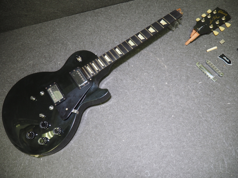 ヘッド折れ Gibson Lespaul Studio USA ギブソン レスポール 1997年製