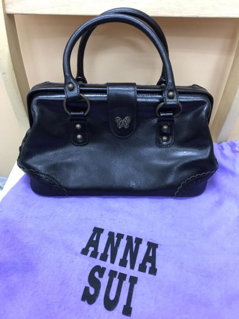 朝霞市岡からお持ち込み買取　アナスイ　Anna Sui　レザーハンドバッグ　