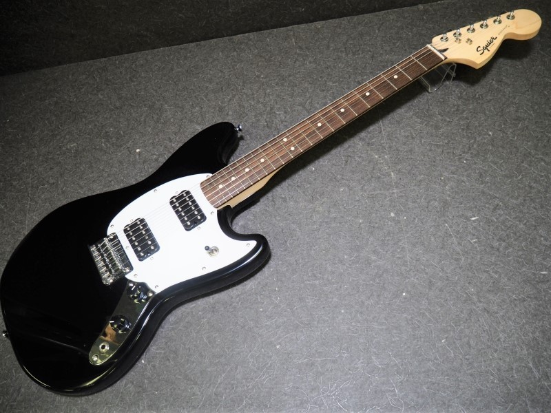 Squier スクワイア By FENDER MUSTANG ムスタング エレキギター ブラック 黒 Black